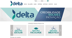 Desktop Screenshot of deltasge.com.br